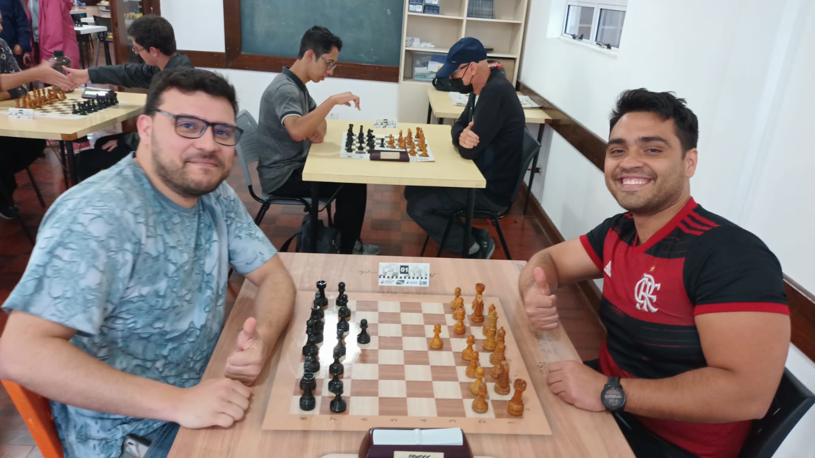 Campeonato Paranaense de Xadrez Blitz – 11/11/17 – Clube de Xadrez