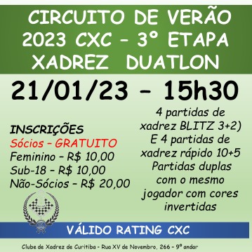 Campeonato de xadrez em Curitiba acontece neste sábado (27) - Massa News